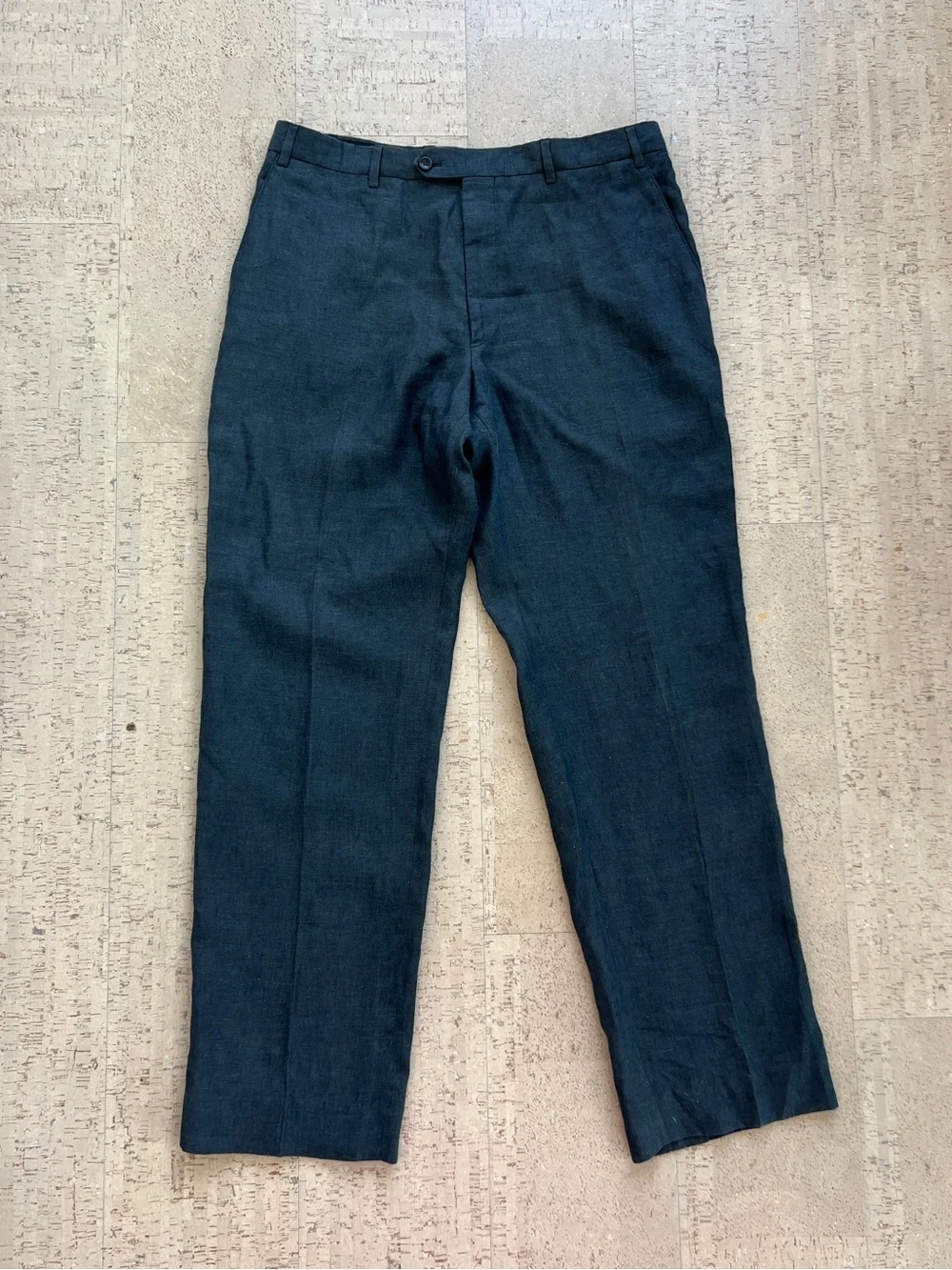 Armani Collezioni Men’s Navy Dress Pants Trousers 36R Made in Italy